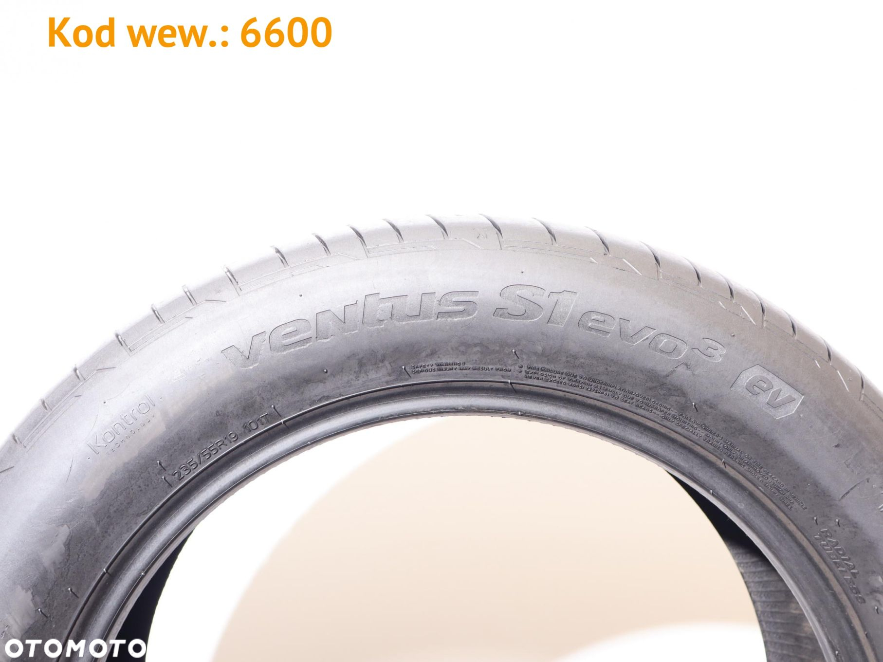 Hankook Ventus S1 EVO3  - 235/55 R19 - 6