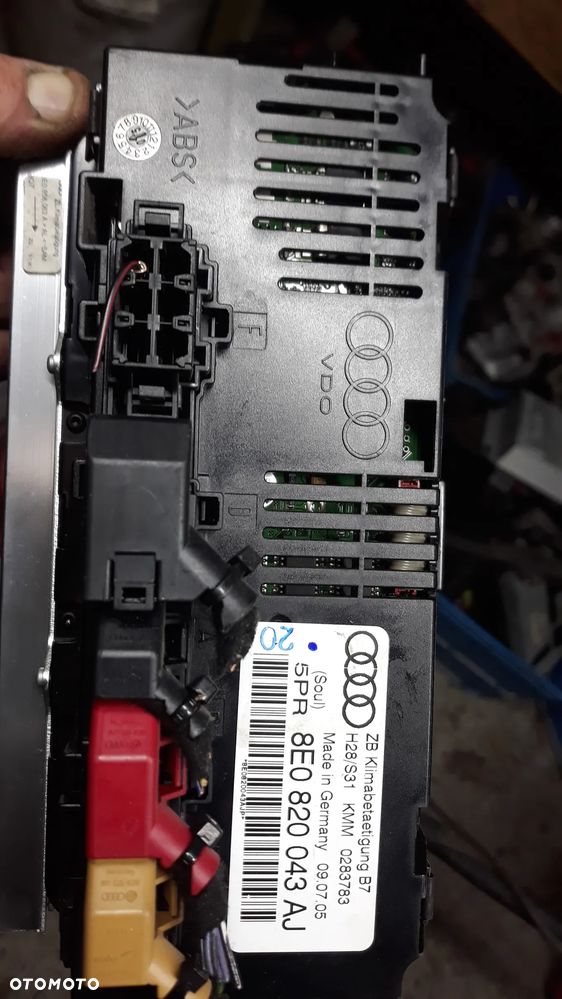Audi A4 B6 Audi A4 B7 PANEL NAWIEWU  Powietrza   8e0820043aj 8e0820043h 8E0820043BJ - 4