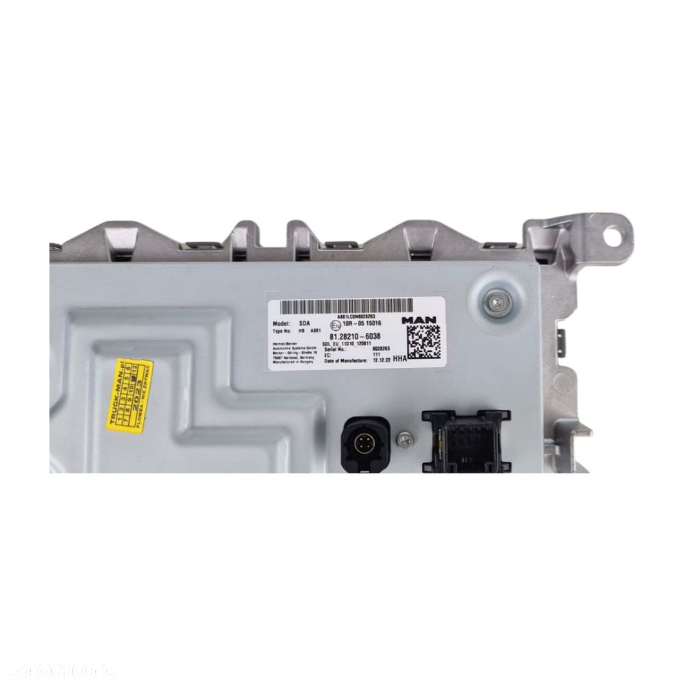 EKRAN WYŚWIETLACZ MAN RADIA 81.28210-6038 - 4