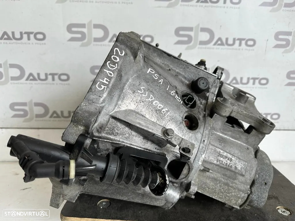 Caixa Velocidades (20DP45) - Peugeot 207 (1.6 HDI) - 6