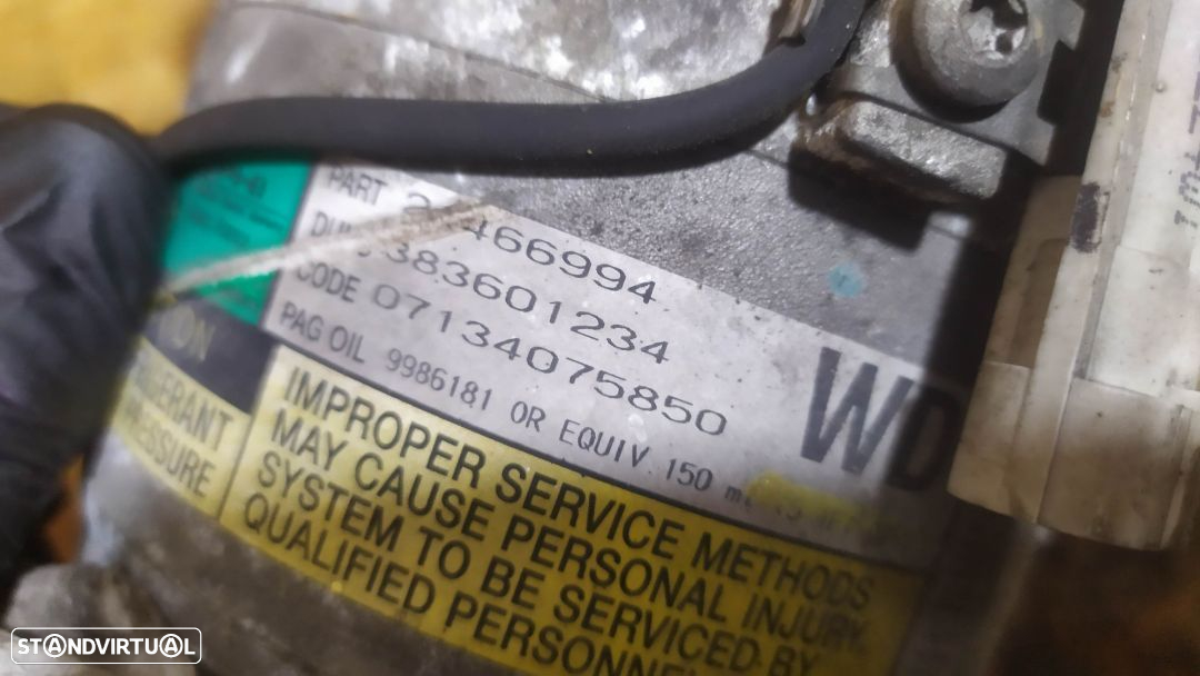 COMPRESSOR AC OPEL ASTRA H 1.4 1.6 16V 24466994 - 3