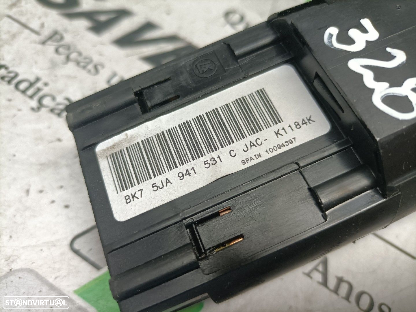 Comutador / Botão Luzes Skoda Rapid (Nh3) - 5