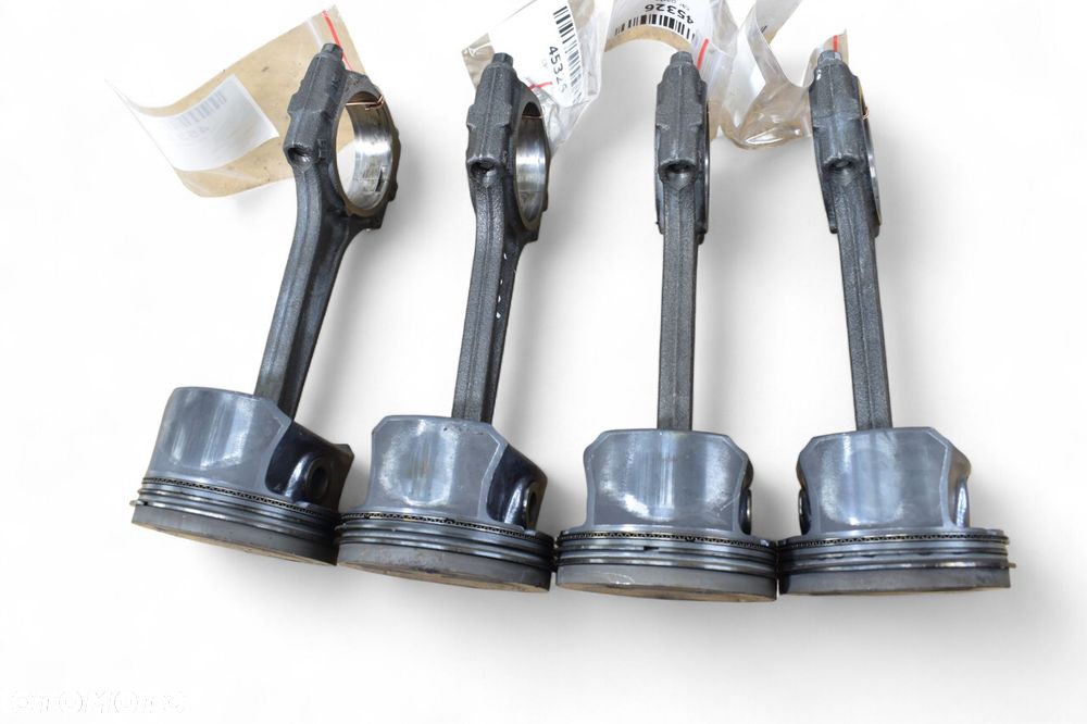 Tłok Korbowód OPEL CORSA D E MERIVA B 1.2 A12XER WYMIARY - 5