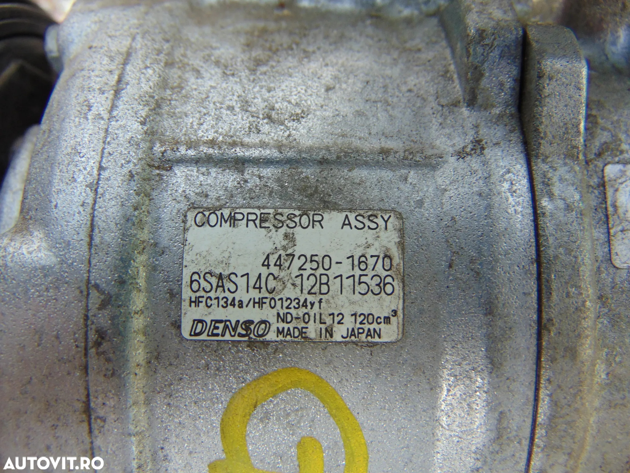 Compresor clima Mercedes w176 w246 gla x156 cla sprinter cod 4472501670 w907 w906 - 3