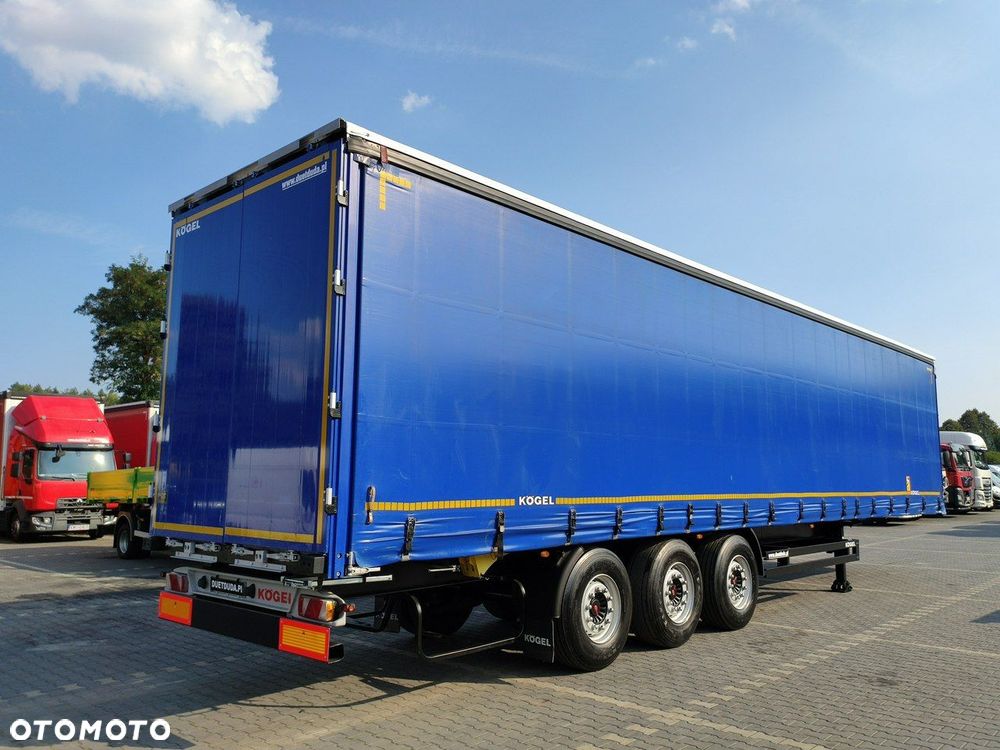 Kögel 3 Osie SAF Oś Podnoszona Standard Wysokość 2,76 2017r - 5