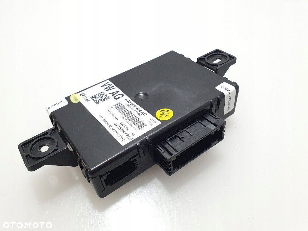 AUDI LIFT 2013 A6 A7 S6 S7 RS7 MODUŁ STEROWNIK GATEWAY 4G0907468AC ORYGINAŁ - 1