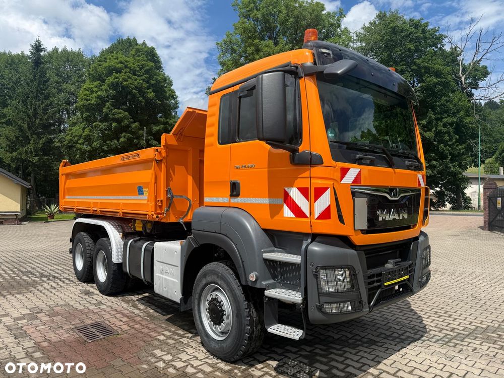MAN 26.500 TGS wywrotka 6x6, BORDMATIC, 165 t.km.!, TOP! - 2