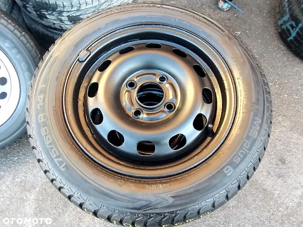 4x108 Felgi Stalowe Stal 14 Koła Zimowe Zima FORD FIESTA PUMA COURIER KA II 2 KA+ FUSION FOCUS MAZDA 2 6,5mm Legnica ALU-RAD 175/65 - 3