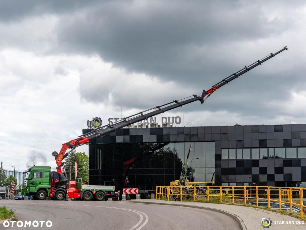 MAN TGS 35.500 8x4 Palfinger PK 135.002 TEC HDS Żuraw Wciagarka - 3