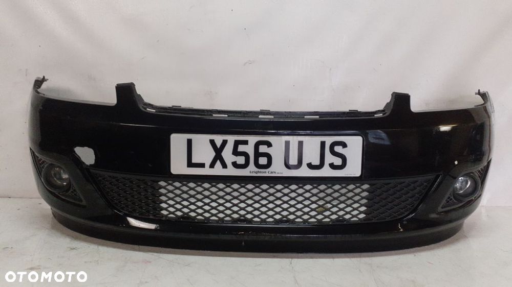 $ ZDERZAK PRZÓD PRZEDNI DO FORD FIESTA MK6 VI LIFT FL D2 CZARNY - 5