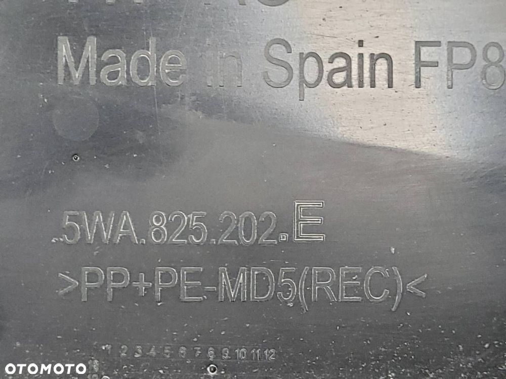 OSŁONA PODWOZIA PŁYTA PRAWA SEAT LEON IV KOMBI 5WA825202E - 10