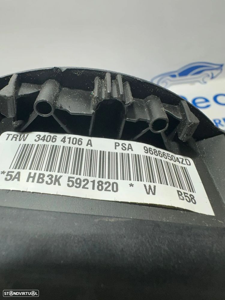 .Airbag Volante Guiador Original Citroen C4 Picasso 1 MK1 96866504ZD 2006 - 2015 - 7