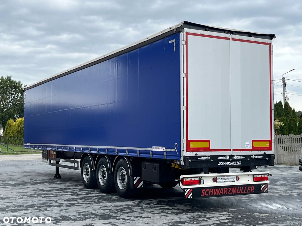 Schwarzmuller S1 J-serie / FIRANKA/ NOWE HAMULCE/ OŚ PODNOSZONA/ NOWE PLANDEKI/ ZADBANA