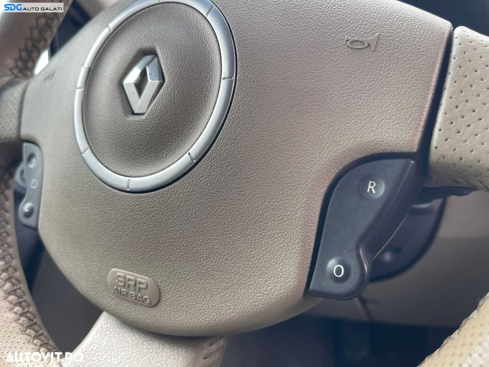 Airbag de pe Volan Modelul cu Comenzi Crem Bej Renault Megane 2 2002 - 2008 [B4540] - 3