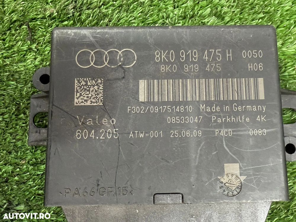 SENSOR MODUL PARCARE AUDI A4 SE 2.0 DIESEL 2010 2009-2016 AUDI A4 AVANT 2.0 DIESEL 2009 2009-2016 COD OEM 8K0919475H 08533047 - 7