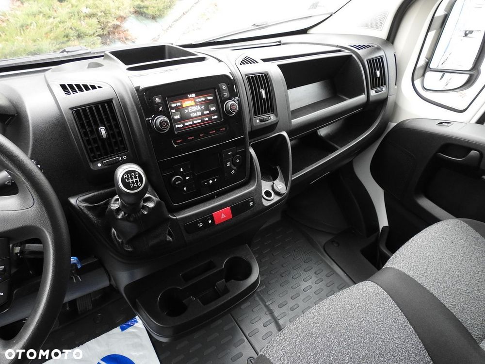 Fiat DUCATO PLANDEKA 10 PALET WEBASTO KLIMATYZACJA TEMPOMAT NAWIGACJA  180KM - 33