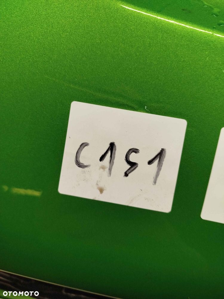 ^ ZDERZAK PRZÓD PRZEDNI OPEL CORSA E Z30P ZIELONY HALOGENY - 4