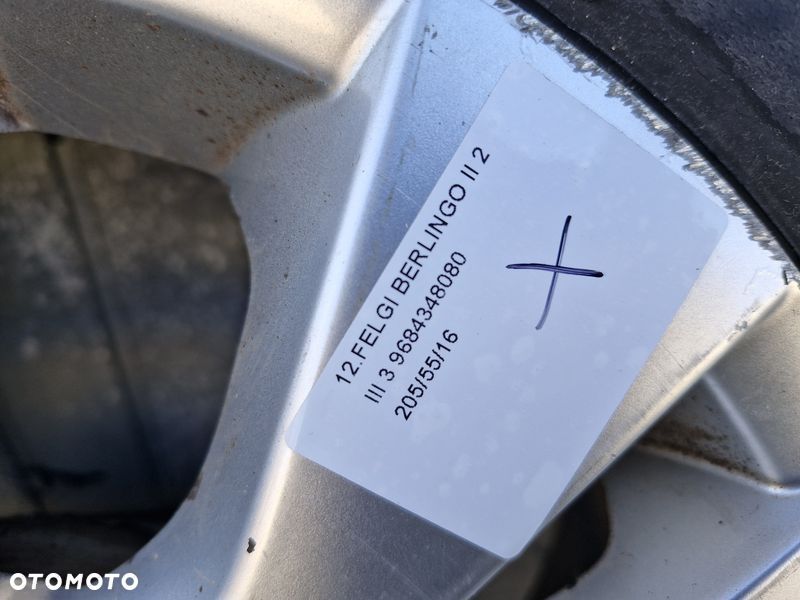 CITROEN BERLINGO PARTNER II III FELGI ALUMINIOWE ALUFELGI 16 CALI 4x108 7J ET26 - 4