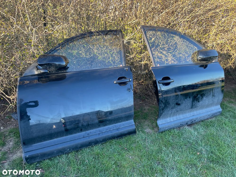 Porsche Cayenne I 02-10 DRZWI LEWE PRZÓD przednie TYŁ tylne L041 kompletne