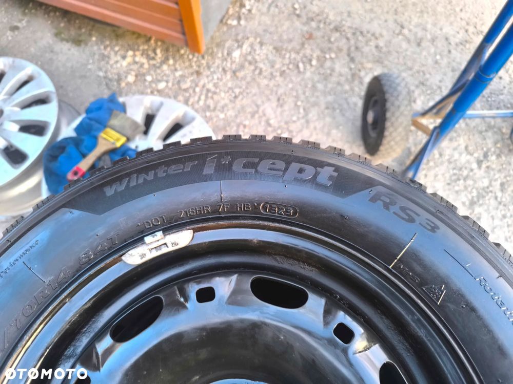 5x100 Felgi Stalowe Stal 14 Koła Zimowe Zima SKODA FABIA PRAKTIK ROOMSTER RAPID SEAT IBIZA CORDOBA TOLEDO IV 4 VW FOX POLO Legnica ALU-RAD 175/70 7mm - 5