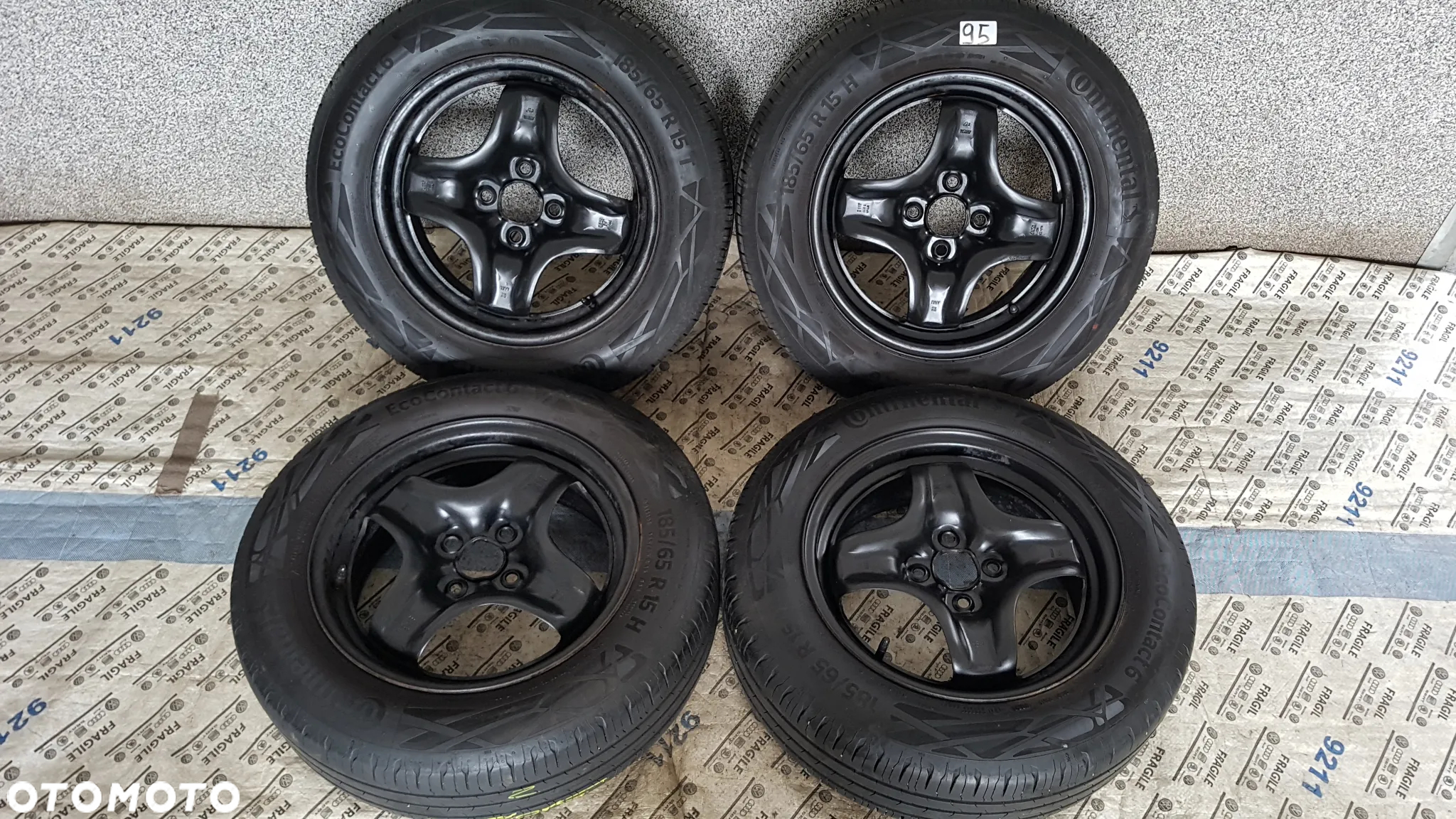 KOŁA OPEL CORSA D E MERIVA A FIAT GRANDE PUNTO  4X100 185/65R15 - 4