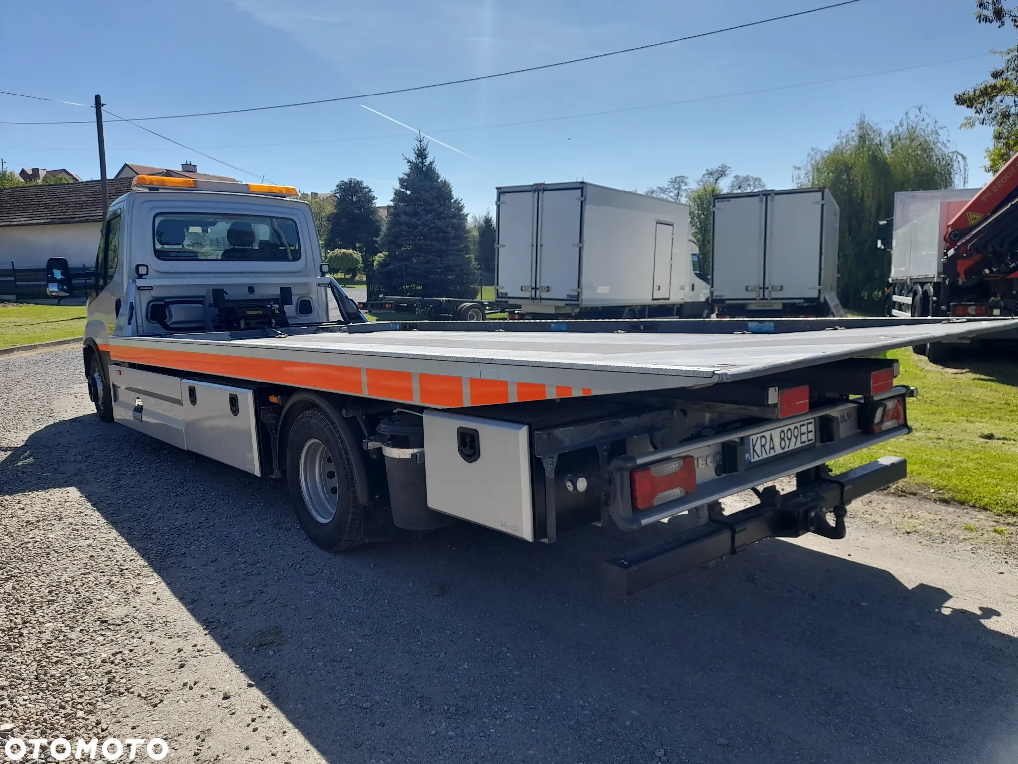 Iveco DAILY 72c18 70c18 Dmc 7200kg LAWETA PLATFORMA HYDRAULICZNA -EUROTECHNIK-Pomoc drogowa JEDYNA taka na NIEMIECKI rynek BLOKADA MOSTU PNEUAMATYCZNE ZAWIESZENIE... - 15