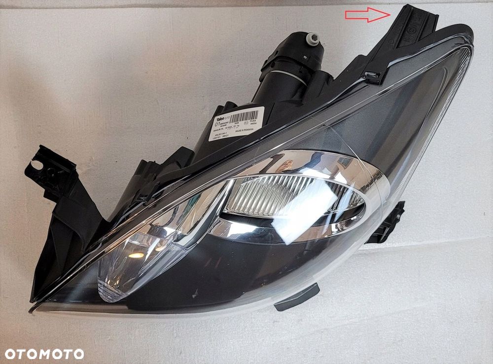 LAMPA LEWA PRZÓD ZWYKŁA TOYOTA AYGO I 05-14 NOWA - 2