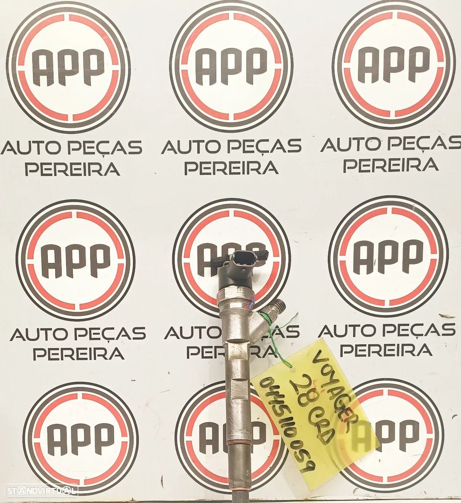 Injetor Chrysler Voyager 2.8 CRD de 2007, referência 0445110059. - 1