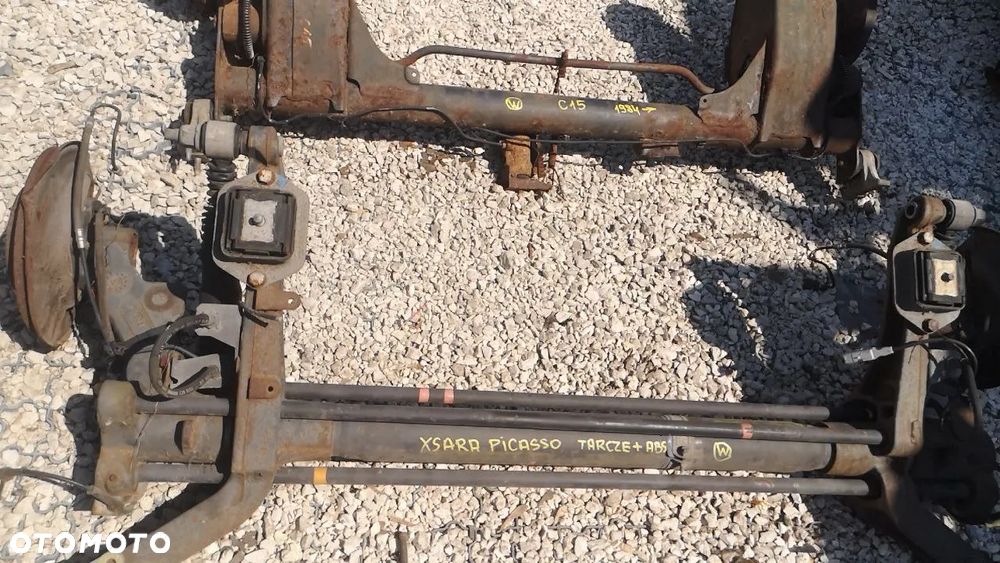 PEUGEOT 306 / 206 / 207 / 106 / PARTNER | CITROEN XSARA PICASSO / BERLINGO / PARTNER BELKA ZAWIESZENIA TYŁ (dostępne 10 sztuk belek zawieszenia) - 16