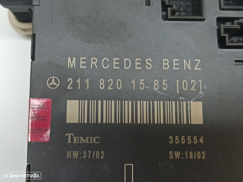 CENTRALINA/BOMBA FECHO CENTRAL MERCEDES CLASE E (W211) BERLINA E 220 CDI (211.00... - 3