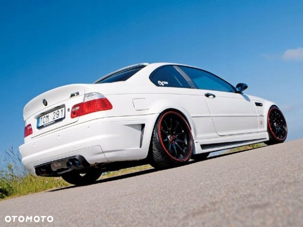 BMW 3 E46 M3 CSL TYLNY DYFUZOR SPLITTER ZDERZAKA - 3