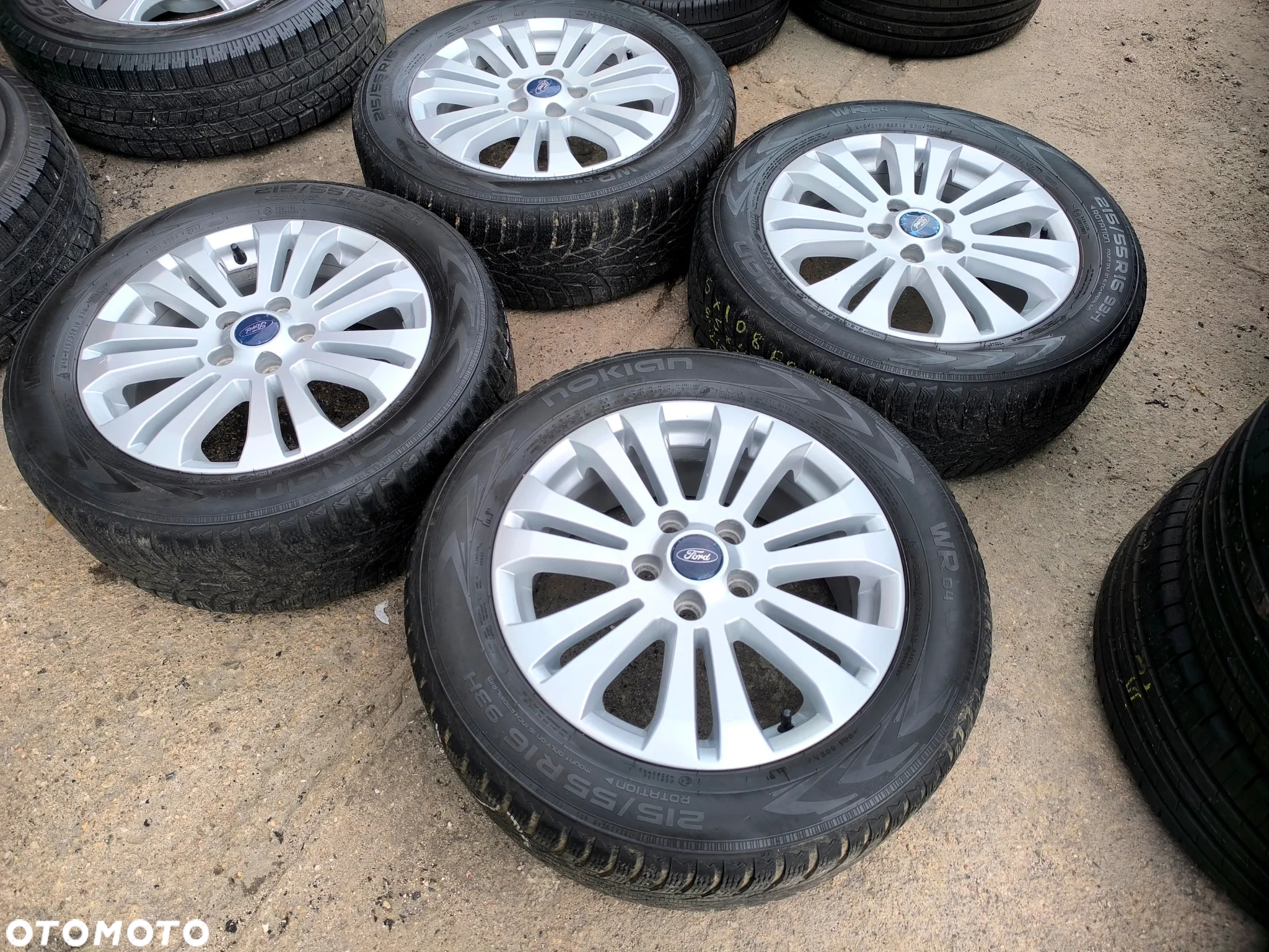 5x108 Felgi Aluminiowe Alufelgi 16 Koła FORD MONDEO MK3 MK4 FOCUS CMAX SMAX GALAXY II 2 KUGA TOURNEO TRANSIT CONNECT VOLVO C30 V40 S40 V50 Legnica ALU-RAD 215/55 - 3
