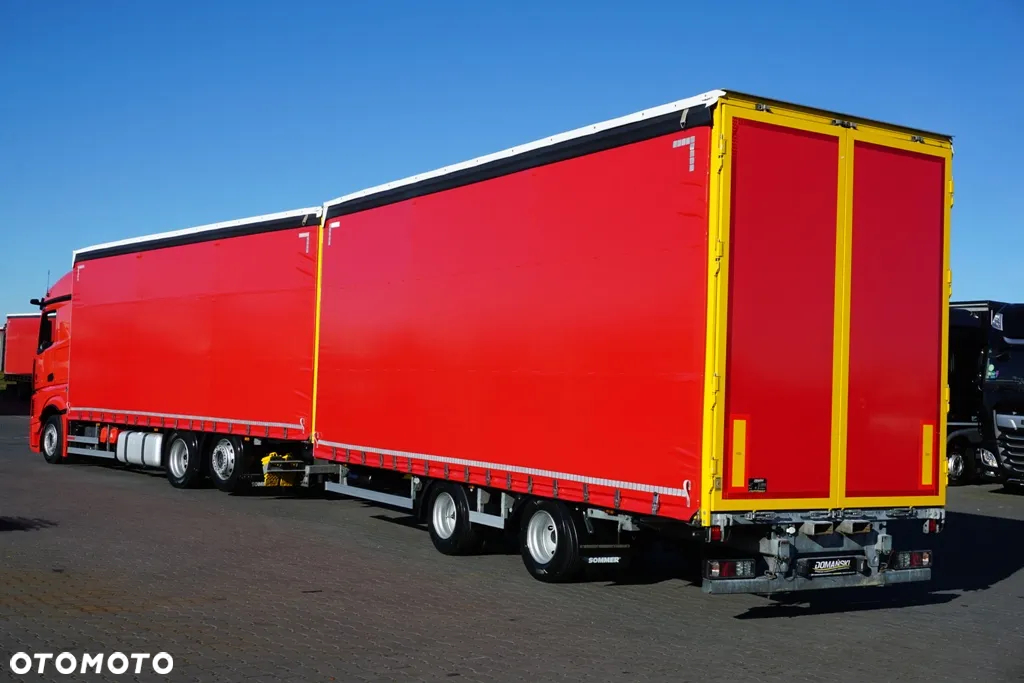 Mercedes-Benz / ACTROS / 2545 / ACC / E 6 / MP 5 / ZESTAW PRZESTRZENNY / OŚ SKRĘTNA - 5