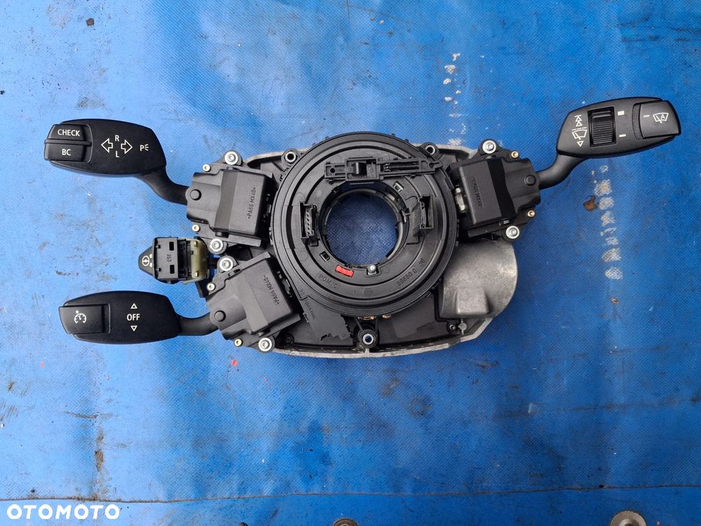 BMW 5 E60 E61 E63 Manetki manetka pająk przełącznik zespolony 6938681 Taśma Zwijak CZUJNIK KĄTA SKRĘTU ACTIVE STEERING 6911514 - 1