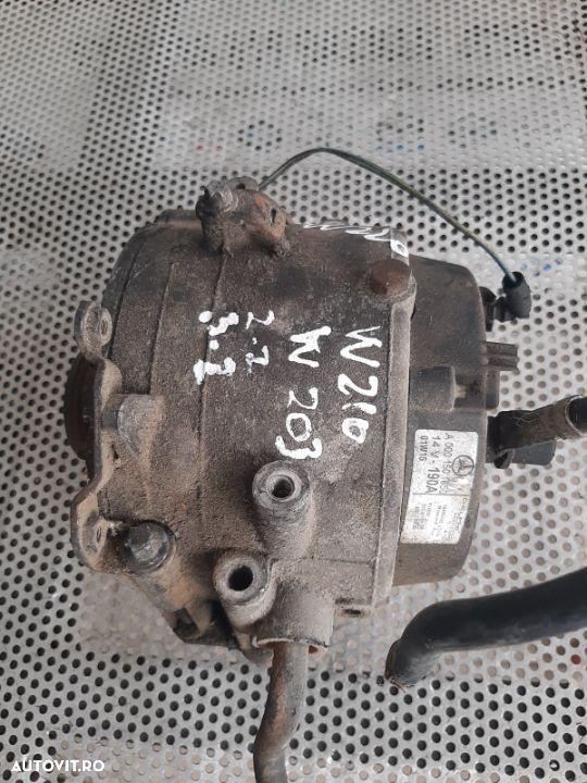 Alternator Alternator Cu Racire Pe Apa Mercedes C / E Class W203 W210 2.2 Cdi 190 A Cod A - 6