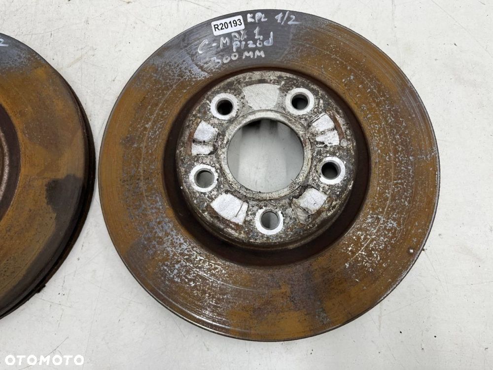Tarcze hamulcowe Volvo C30 C70 S40 V40 V50 Ford C-max MK1 Focus MK2 Kuga 03-12r. przednie 300mm. KPL - 3