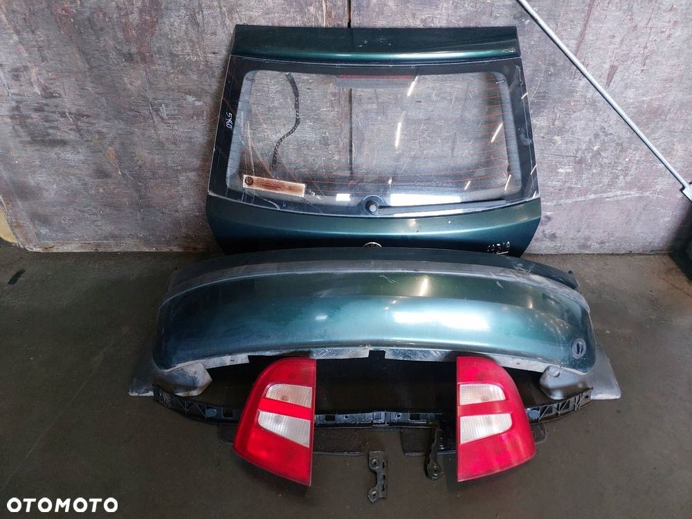 KOMPLETNY TYŁ SKODA FABIA I 9570 KLAPA ZDERZAK LAMPY - 1
