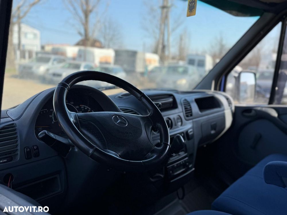 Mercedes-Benz SPRINTER 416 CDI, PUNTE DUBLA si PRELATA NOUA - 9