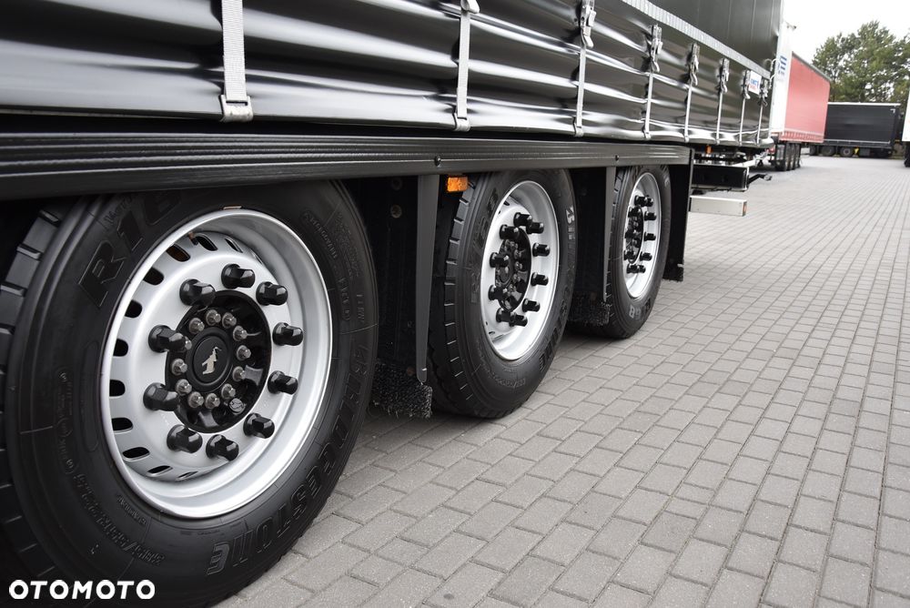 Schmitz Cargobull VARIOS SYSTEM BDE / FIRANA / OŚ PODNOSZONA / SŁUPKI ROZSUWANE  / MAŁA PALECIARA / NOWE OPONY / STAN JAK FABRYCZNIE NOWY ! ! ! - 10