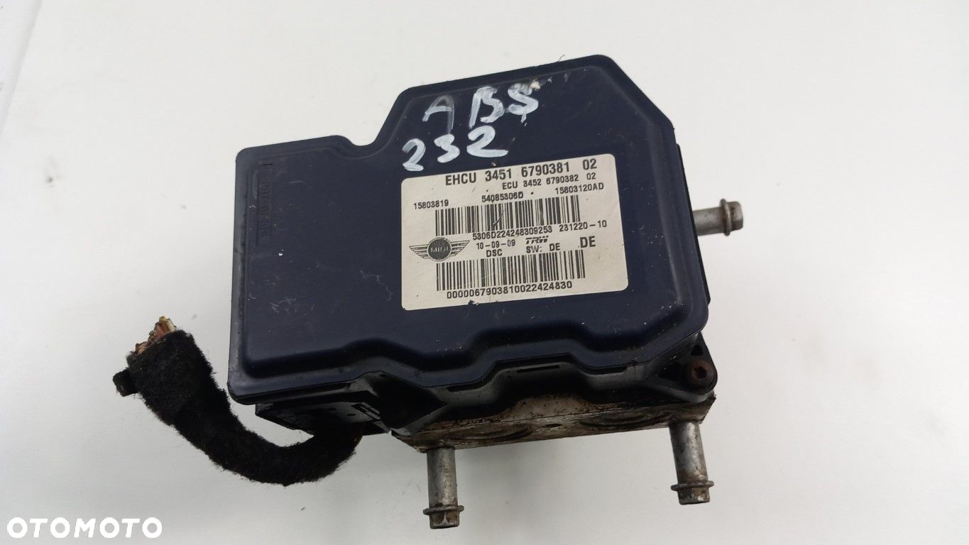 MINI COOPER S R56 POMPA ABS 6790381 - 2