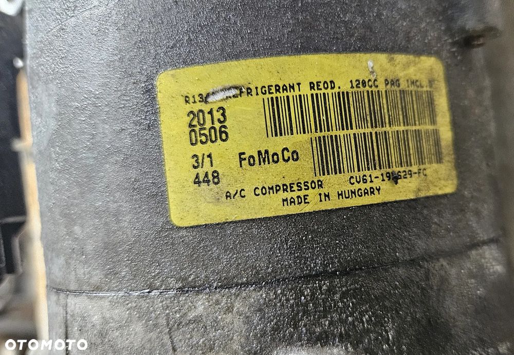 Ford Focus MK3 1.0 Ecoboost sprezarka kompresor klimatyzacji DV61-19D629-FD-FG CV61-FC DG9H-19D629-FF - 10