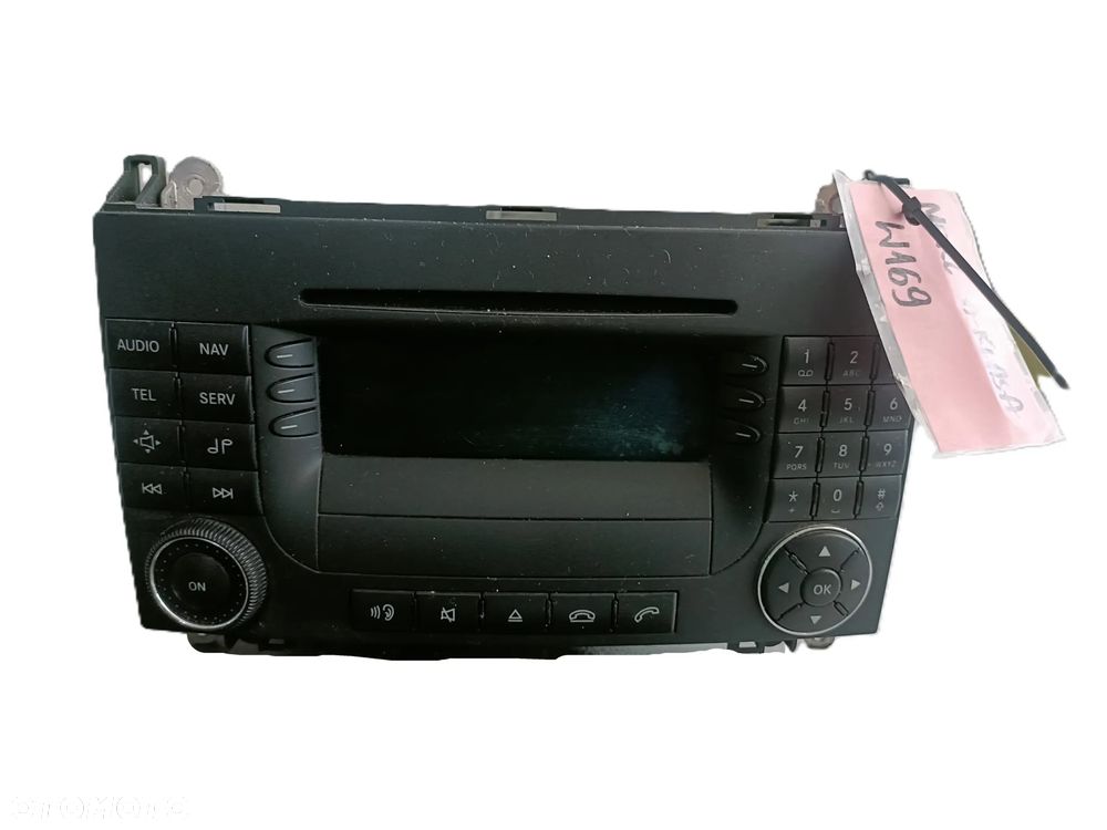 MERCEDES A-KLASA W169 04-12 radioodtwarzacz radioodbiornik radio A1698209689 * - 1
