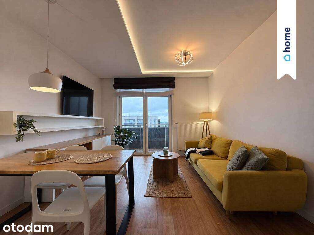 Nowoczesne 3 pokoje, loggia, widok, Pobitno, 55 m²