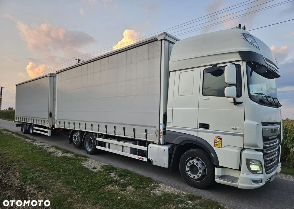 DAF XF 480 / 2021 R / ZESTAW TANDEM PRZESTRZENNY 120 M3 / WECON / EURO 6 - 1