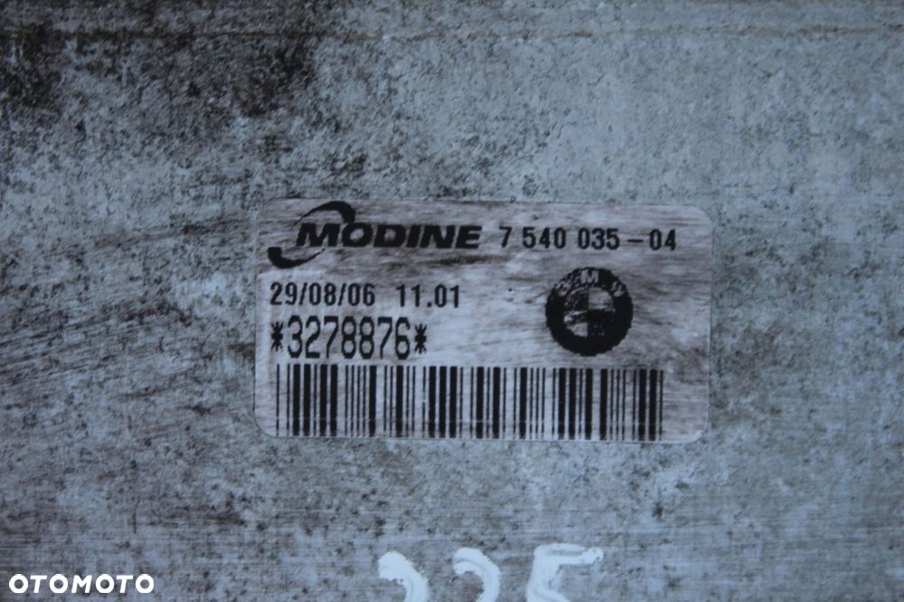 Intercooler BMW e90 e91 e92 e93 N54B30 335i 7540035 n54 3.0 306KM - 3