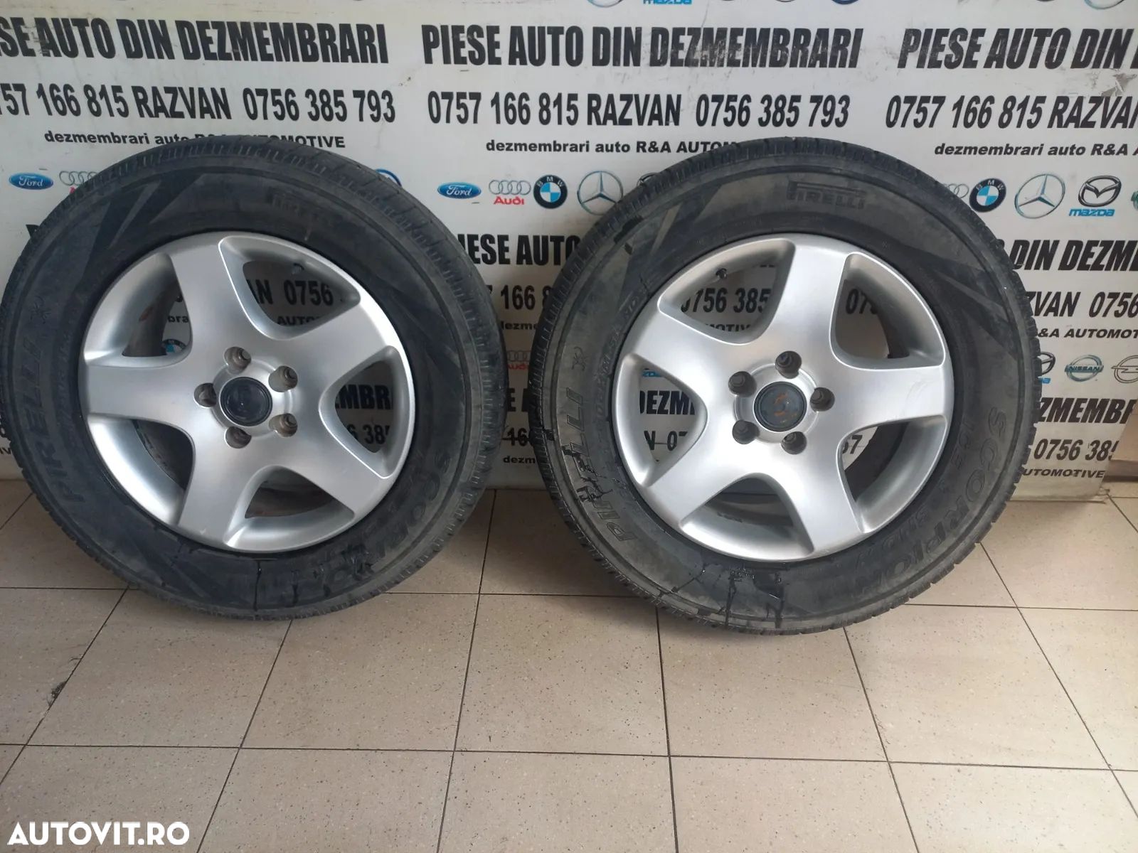 Jante Janta Aluminiu 235/65R17 Vw Touareg 2.5 Tdi 5x120 La Prezoane - 1
