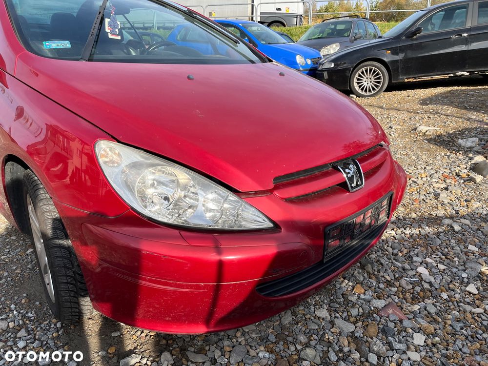Fotel przód prawy lewy skóra Peugeot 307 CC - 5