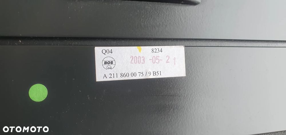 Roleta siatka bagażnika Mercedes E-Klasa W211 A2118600075 - 12