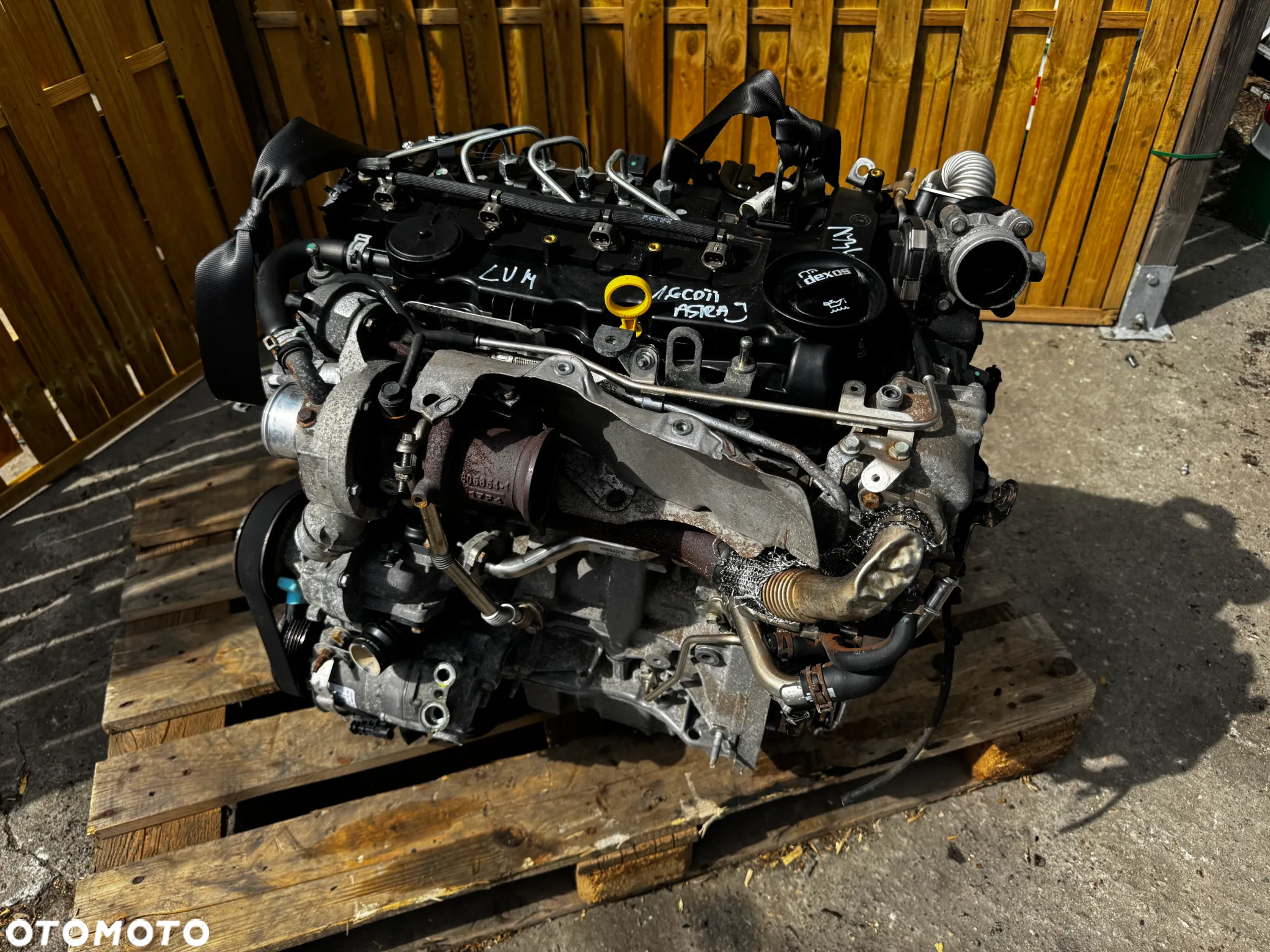 silnik b16dtl lvm 1.6 cdti astra kompletny 133 tys - 19