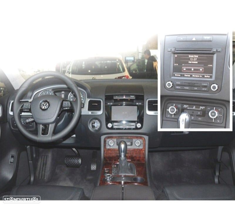 AUTO RÁDIO DVD GPS ANDROID 10 PARA VOLKSWAGEN VW TOUAREG 2010- - 2